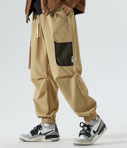 ashion-forward baggy trousers