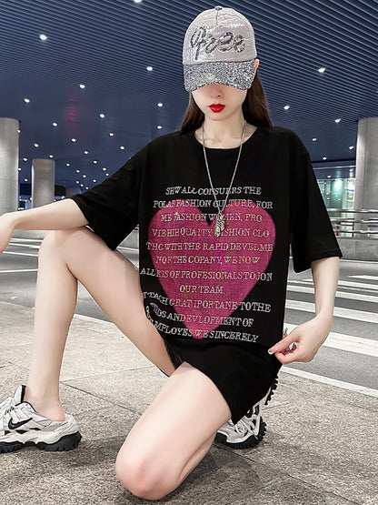 Vintage-inspired shirt Trendy oversized tee