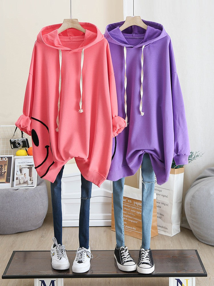 Hooded sweatshirt for women pure cotton