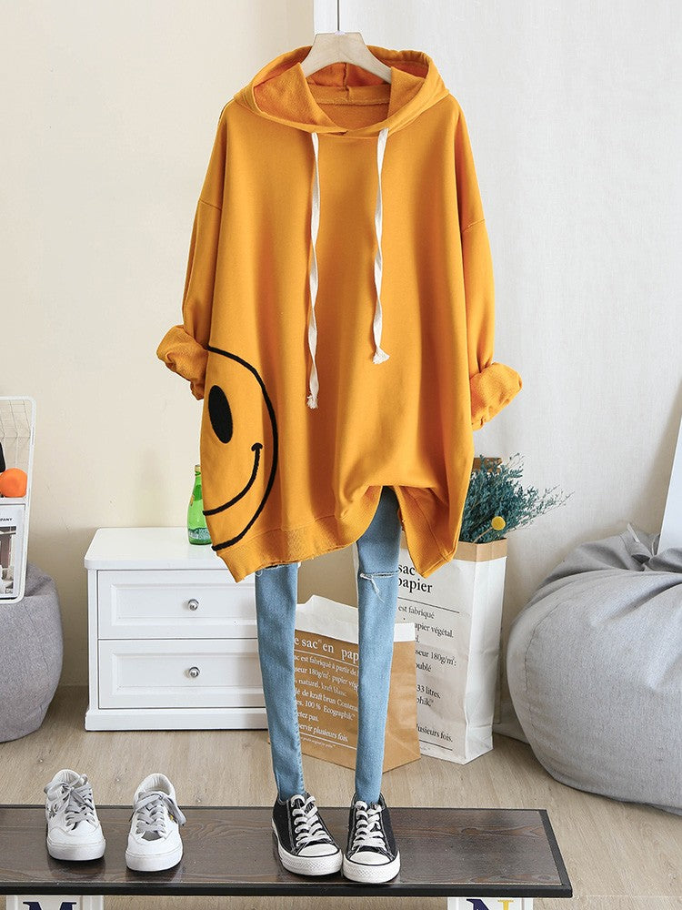 Hooded sweatshirt for women pure cotton