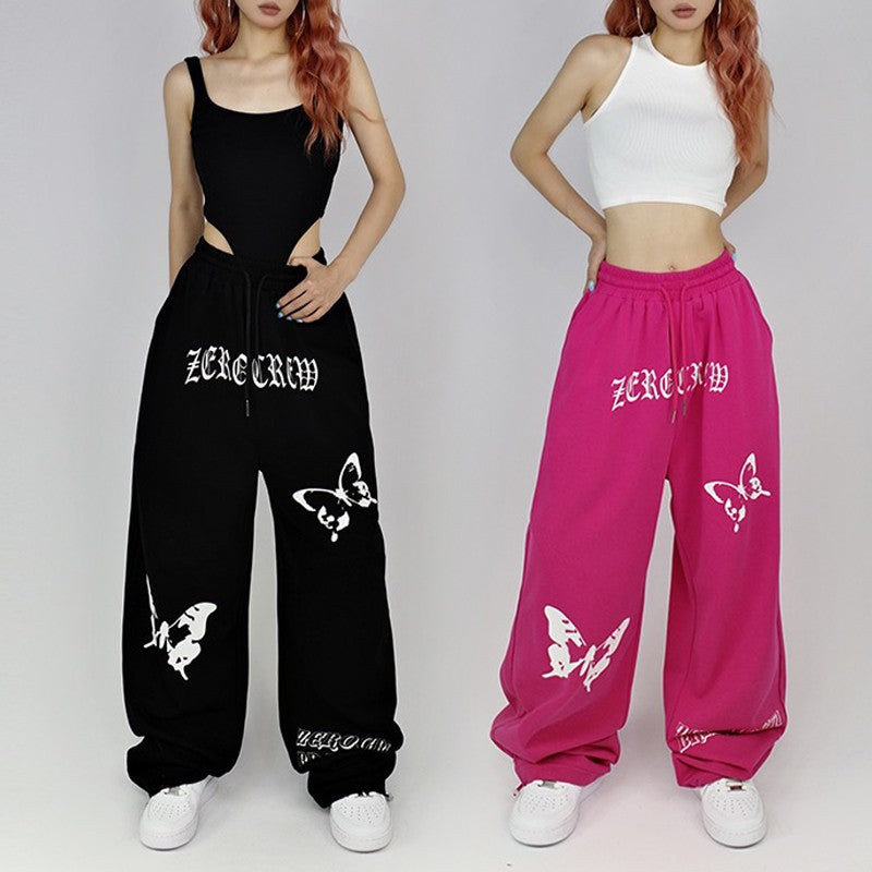 Jazz leg drape joggerpants