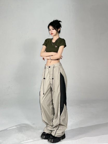 Jogger color-blocked sweatpants for women