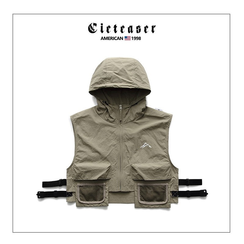 Outdoor vest jacket