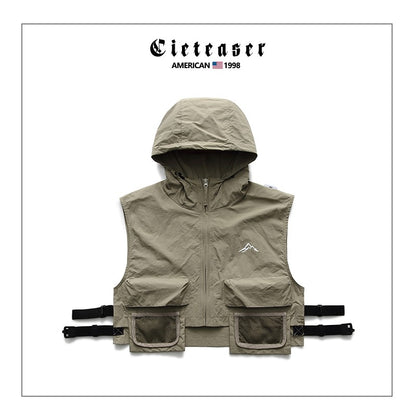 Outdoor vest jacket