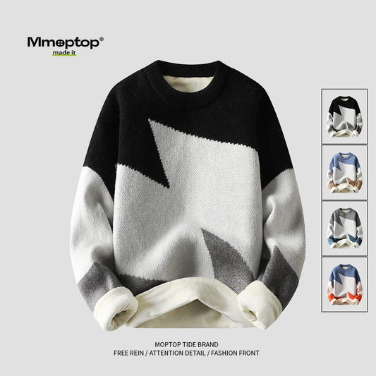 Sweater fleece for men loose fit