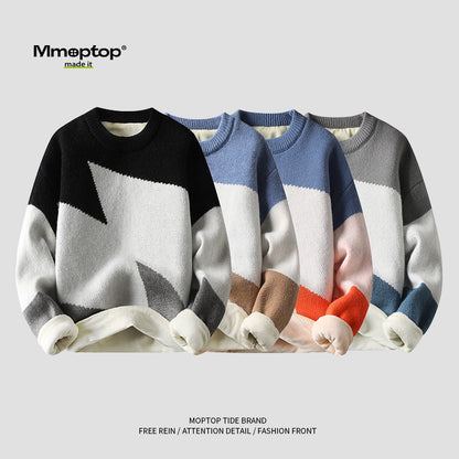 Sweater fleece for men loose fit