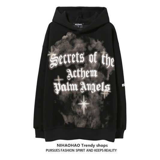 Secrets latter print unisex hoodies