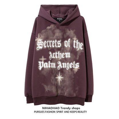 Secrets latter print unisex hoodies