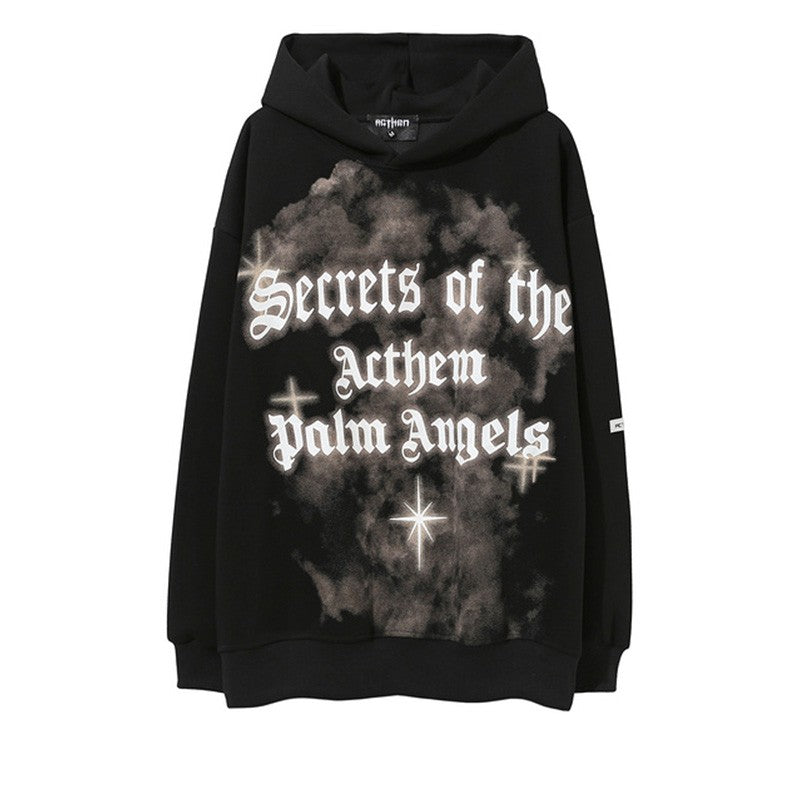 Secrets latter print unisex hoodies