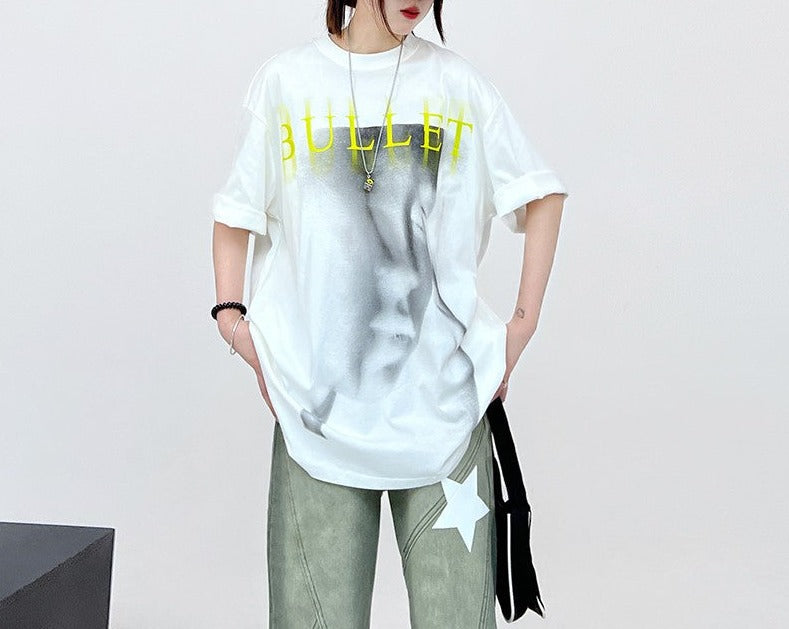 Oversize dopamine wear T-shirt women's tee