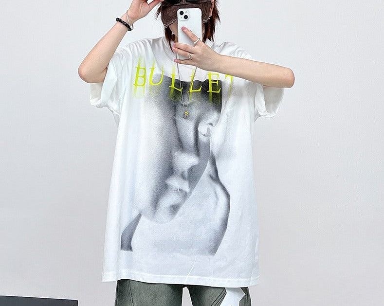 Oversize dopamine wear T-shirt women's tee