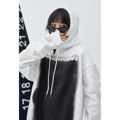 White Flow Wood Winter Unisex Fashion Hoodie