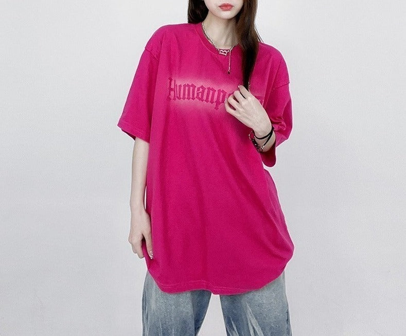 Pure cotton short-sleeved T-shirt