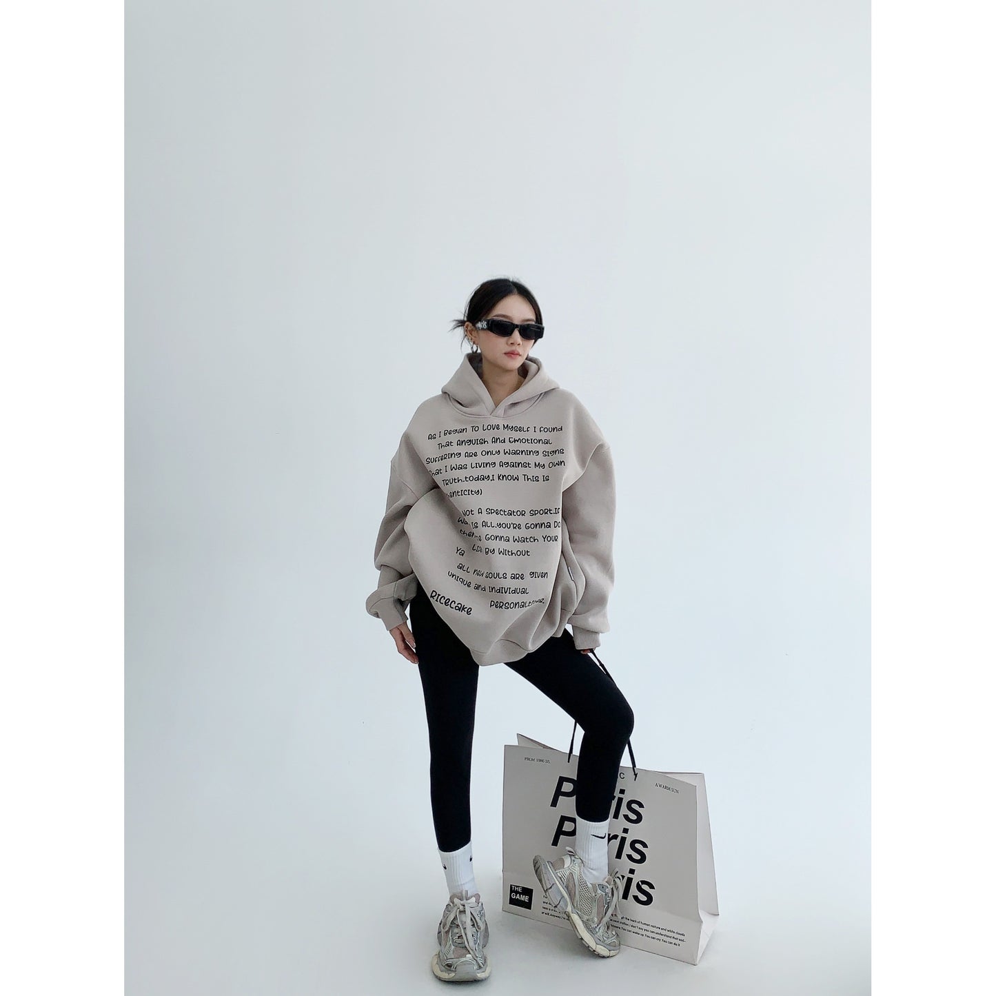 Luxury Thickened Unisex  Oversize Hooded Sweater