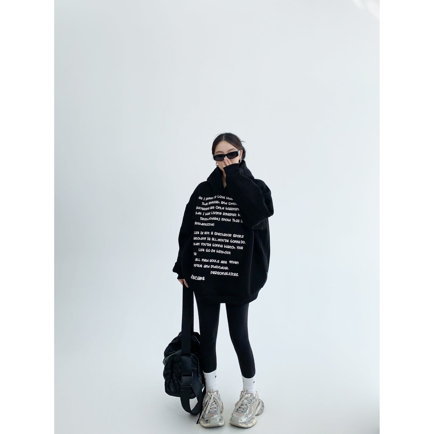 Luxury Thickened Unisex  Oversize Hooded Sweater