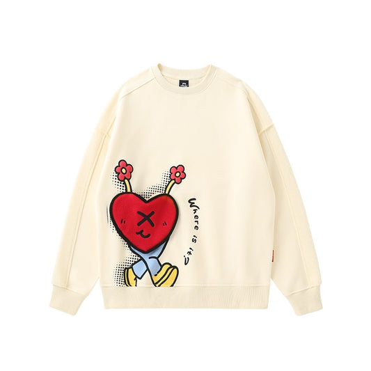 Pocket Love Unisex Pullover Sweater