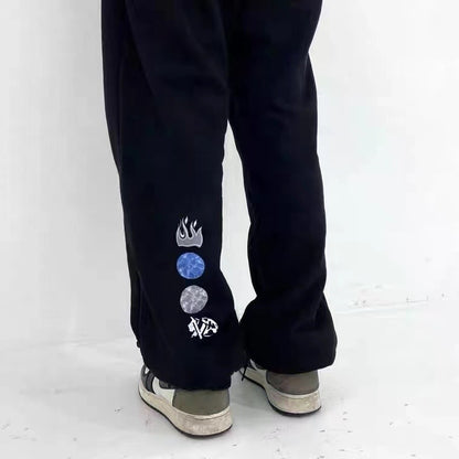 Joggerpant High Street Loose Unisex Elastic Waist Jazz Pants