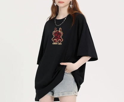 Dragon zodiac red unisex t-shirt