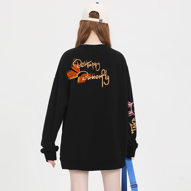 Women sweatshirt round neck for women spring and autumn