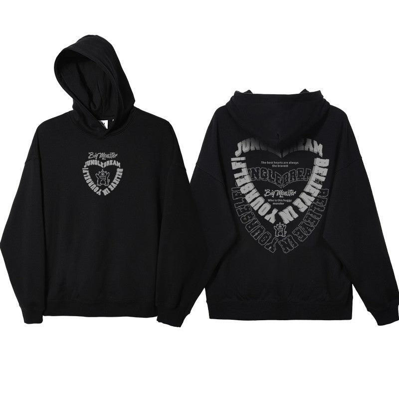 Hoodies for women hot plus velvet  love hoodies