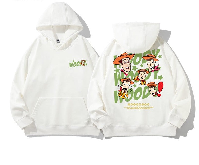 Cartoon Couple Unisex Hoodies