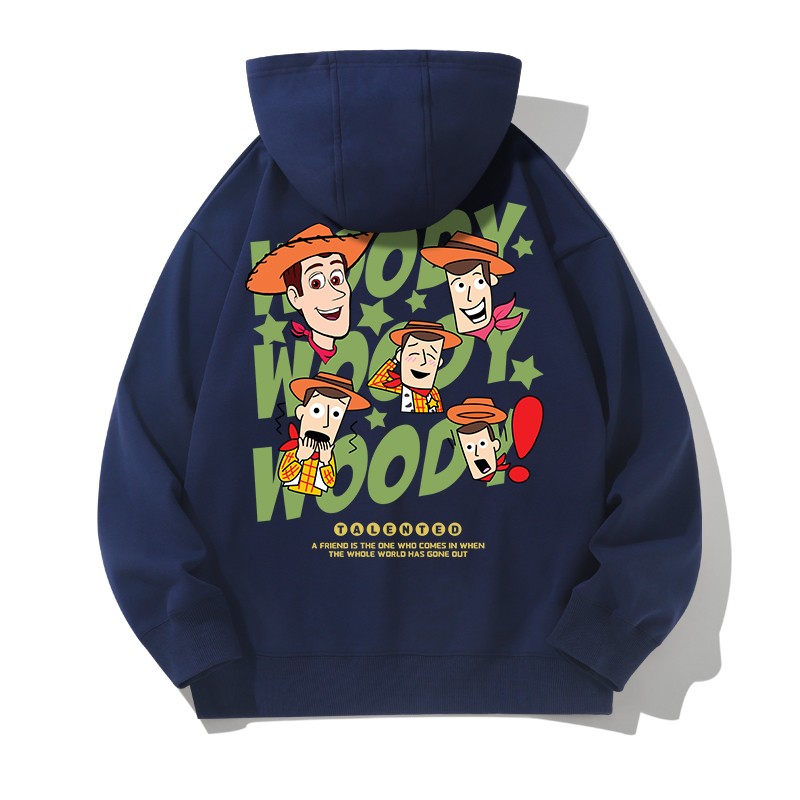 Cartoon Couple Unisex Hoodies