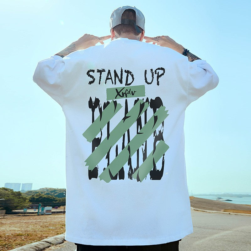 Stand up t-shirt vibe unisex pure cotton