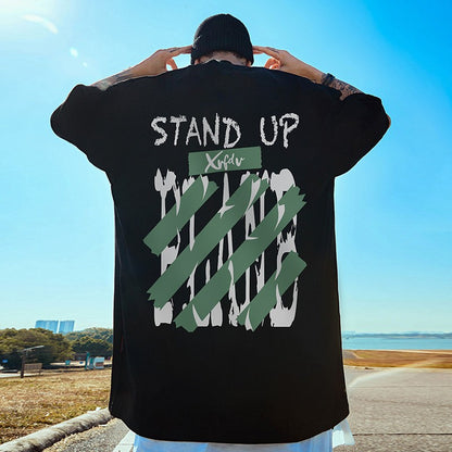 Stand up t-shirt vibe unisex pure cotton