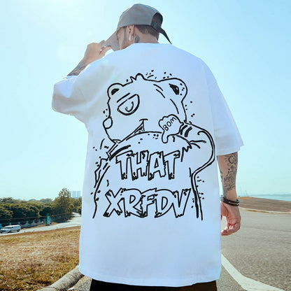 Tshirts unisex bear oversize couple outfit