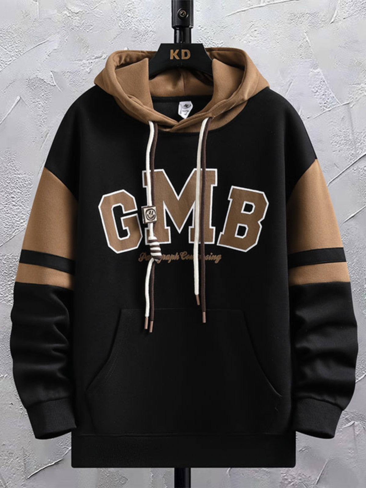 Brown black oversize hoodies