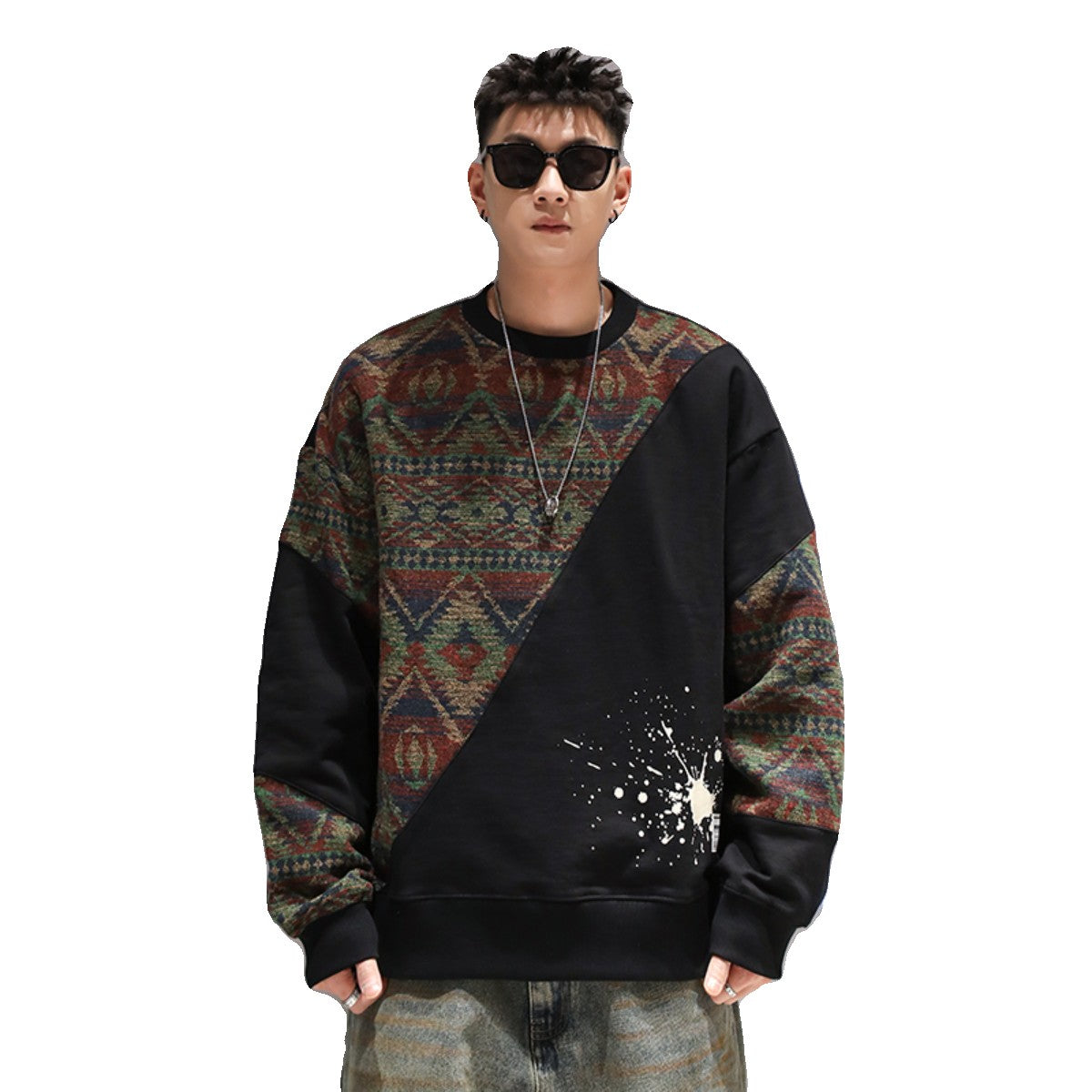 Matching totem sweatshirts men's new spring casual unisex street wear