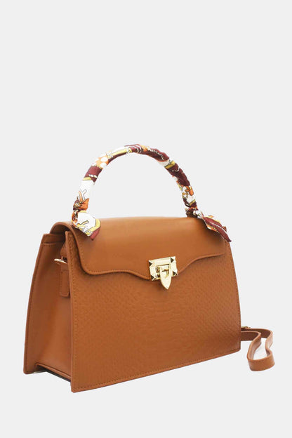 Animal footprint embroidery Handbag