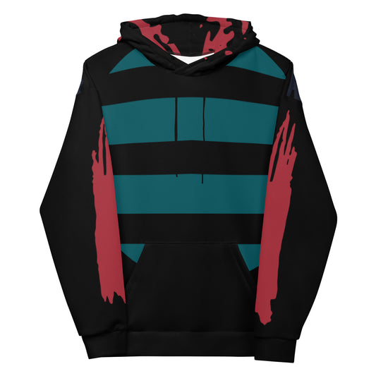 Green Strip Hoody